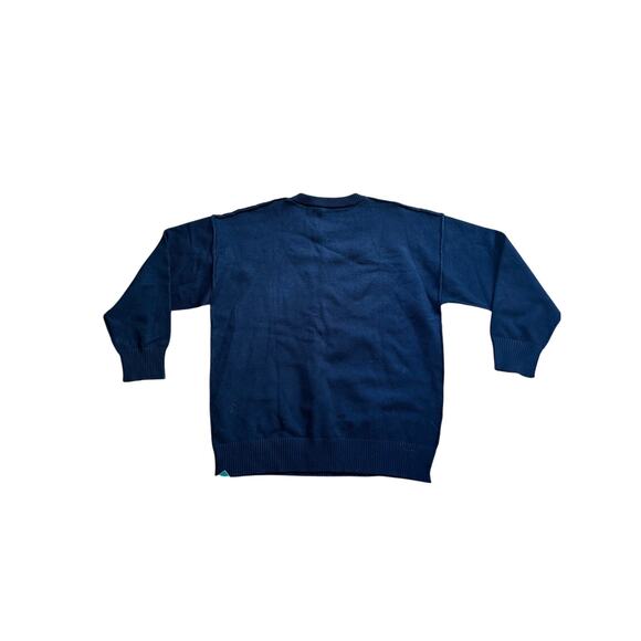 Halara Round Neck Dropped Shoulder Long Sleeve Casual Sweater - Picture 11 of 13